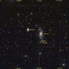 NGC-3718-in-UrsaMajor-Grid NGC3718, 3729, ARP322 in Ursa Major, ASA N10 DSPro 2600m L104x500s, ASK8/f3 Nexus DSPro 2600C 182x300s total: 29,6h ASA DDM85, Gahberg 20260319-0408