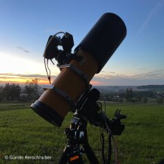 HAE43 DSLR als Gegengewicht