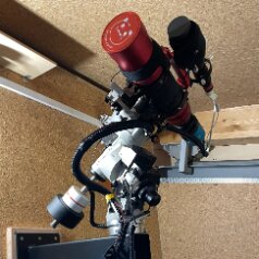 IEQ30Pro Redcat71 An der Nordwand der Sternwarte