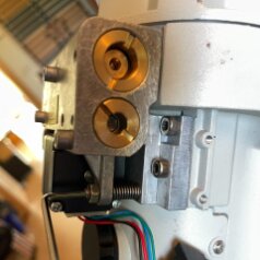 IEQ30 Pro Getriebefett wechseln-08 Schneckenspiel einstellen