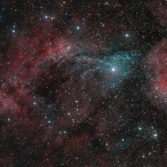 LBN209-IC4996-PnJu1-Abell69-and-more-in-Cygnus LBN209, IC 4996, Pn Ju1, Abell69 and more in Cygnus, ASA N10 DSPro 2600m L29x500s, Ha22x900s, OIII 22x900s, ASK8/f3 Nexus DSPro 2600C 124x300s total: 25,4h ASA...