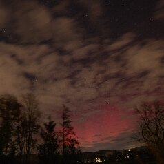 Aurora-borealis-Polarlicht-in-Austria Polarlicht,Canon EOSR Samyang 14mm f4, 15sec ISO800,Pichl 20231105