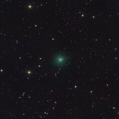 24P-Schaumasse 24P/Schaumasse, ASA N10 DSPro 2600m L25x100s, ASK8/f3 Nexus DSPro 2600C 25x100s total: 2,77 h ASA DDM85, Gahberg 20251128 UT 02:22 Komet 24P/Schaumasse...