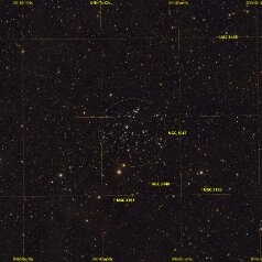 NGC1647-in-Taurus-Grid NGC 1647 in Taurus, Redcat71, IMX571C, Gain 0, Offset 100, 24x300s, total:2h iOpron HAE43, Gahberg 20251219