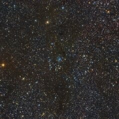 NGC225-VDB4-Widefield NGC 225, VDB 4 in Cassiopeia,Takahashi Epsilon 130D, DSPro 2600C, Gain 0, Offset 100 91x 300s total 7,6h ASA DDM85,Gahberg 20231013