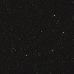 Corona-Borealis-Grid Corona Borealis / Nördliche Krone, Canon EOSR Samyang135 f2.8 ISO2000, 146min Staradventure GTI, Pichl 20230528